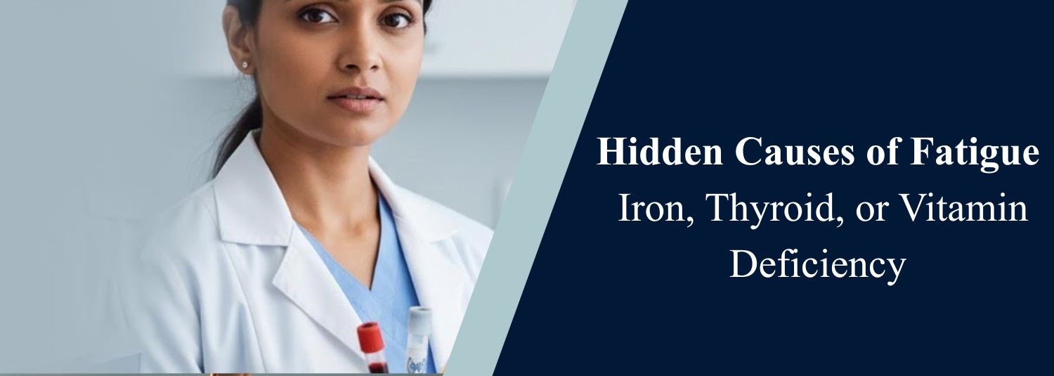 Hidden Causes of Fatigue: Iron, Thyroid, or Vitamin Deficiency?