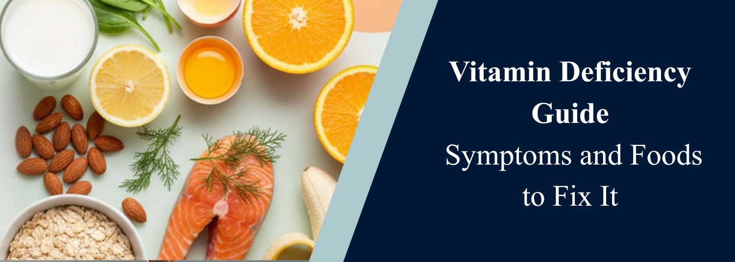 Vitamin Deficiency Guide: Symptoms and Foods to Fix It