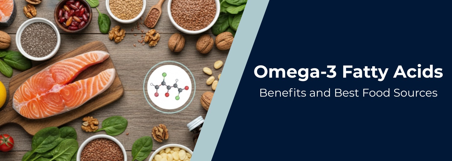 Omega-3 Fatty Acids: Benefits and Best Food Sources