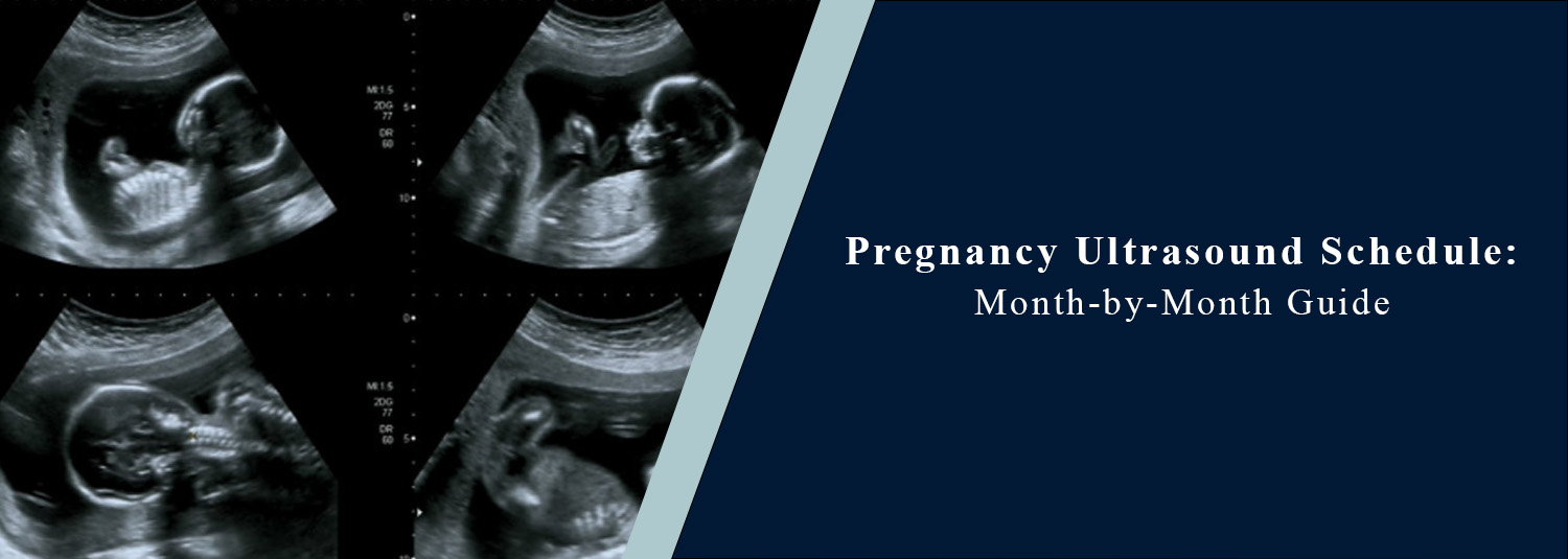 Pregnancy Ultrasound Schedule: Month-by-Month Guide