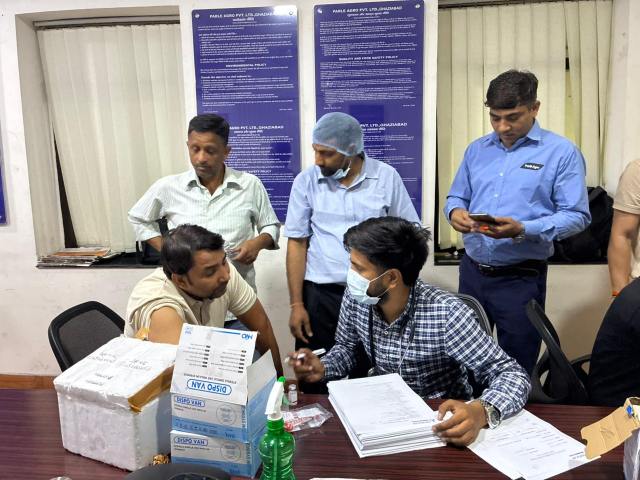 Corporate Health Camp at Parle Agro