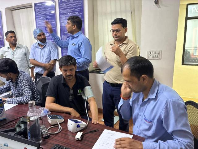 Corporate Health Camp at Parle Agro