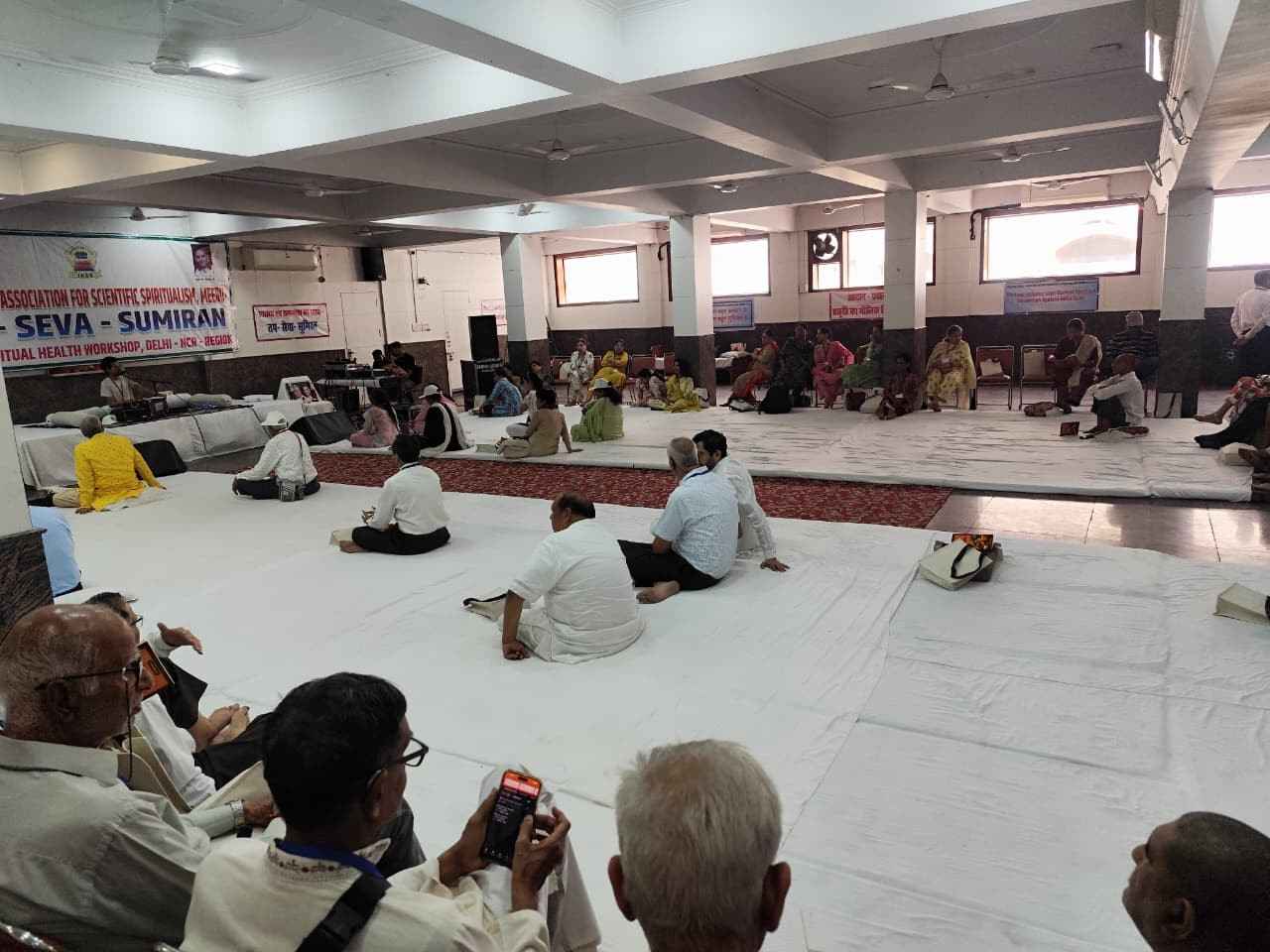 Health Camp at Ram Mandir Hall, Vivek Vihar: