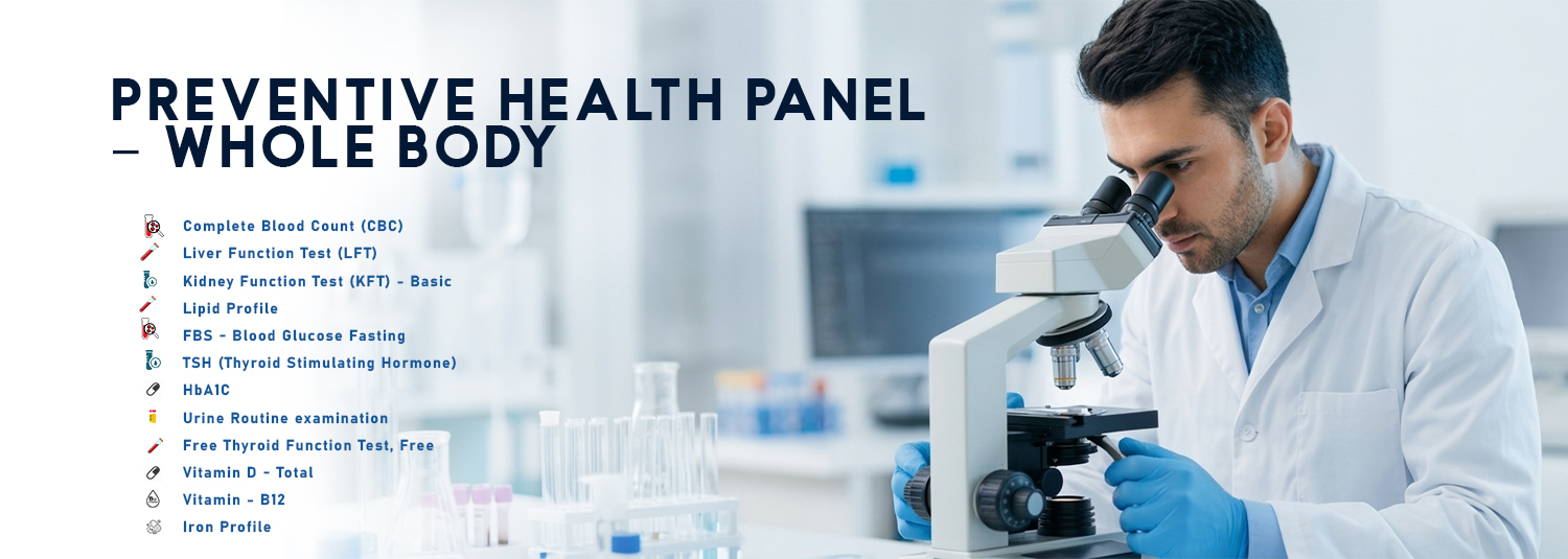 Preventive Health Panel – Whole Body